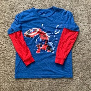 Marvel Spider-Man Ling Sleeve T-shirt
